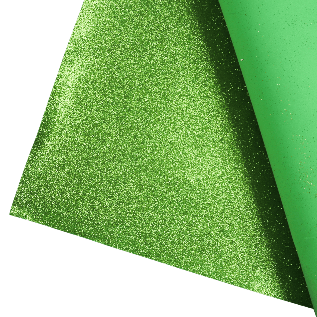 Foamirāns - glitter zaļš
