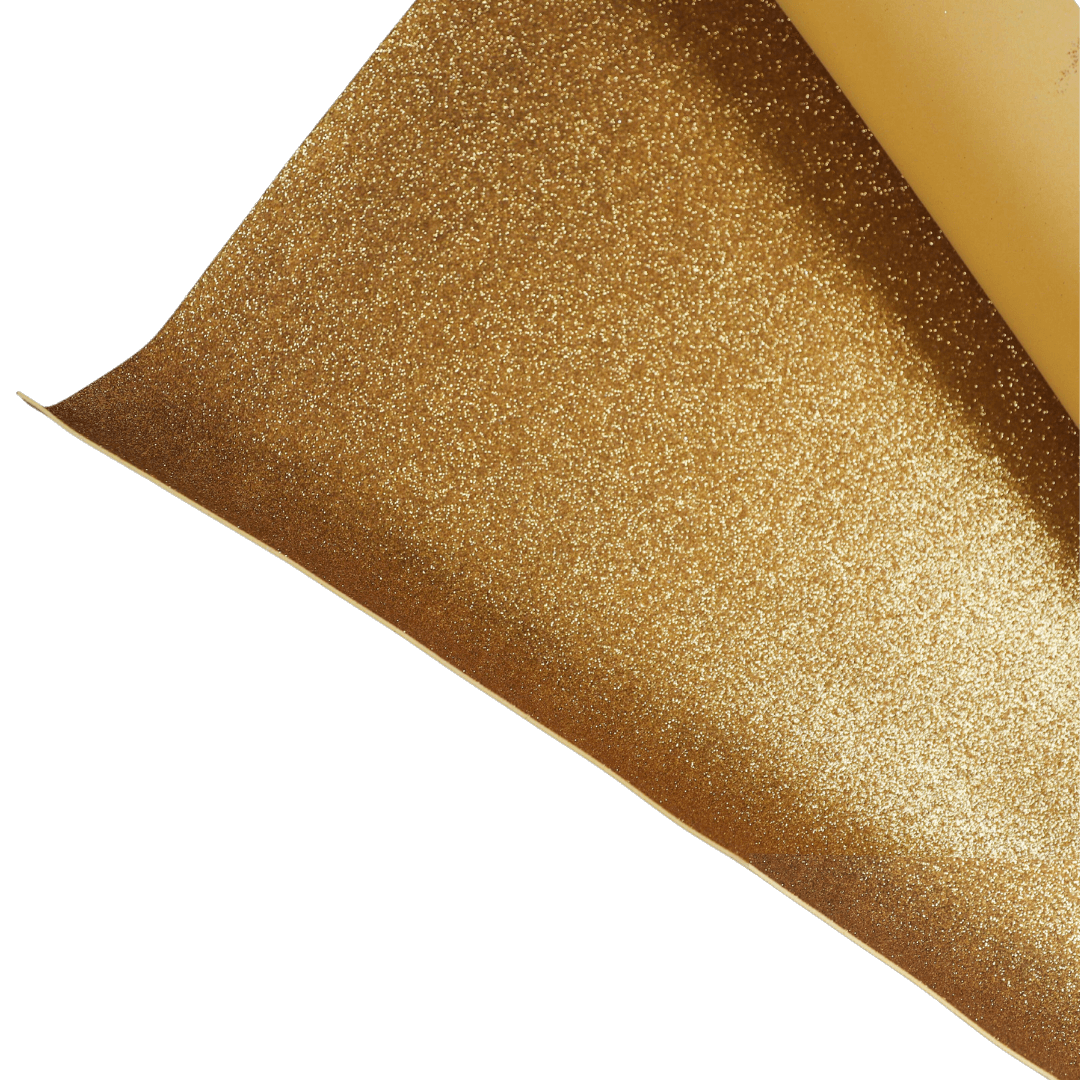 Foamirāns - glitter zelta